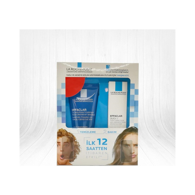 La RochePosay Effaclar Duo 15ml Effaclar Gel 50ml ko'rib chiqish to'plami HBV00000UY91P 1HBV00000UY91P