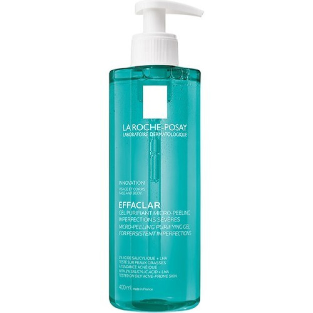 La RochePosay Effaclar yuz va tana uchun Mikrogelpiling 400ml HBV00001ETFHG 1HBCV00001ETFHG