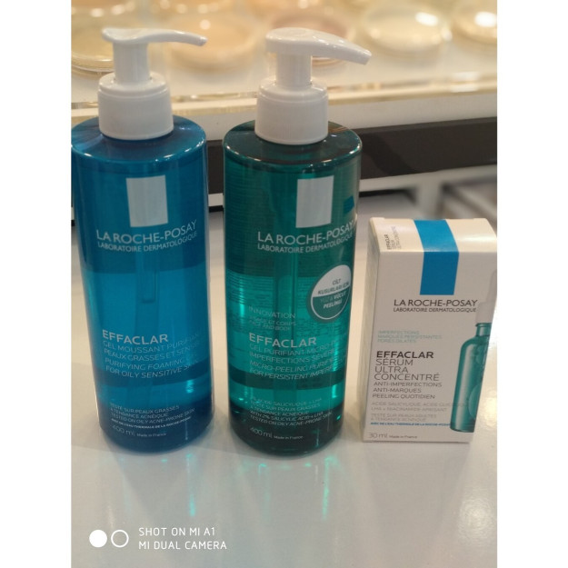 La RochePosay Effaclar Pleeng 400 мл Effaclar 400 мл Effaclar Отшелушивающая сыворотка для ухода за прыщами 3  HBV000013VCVH