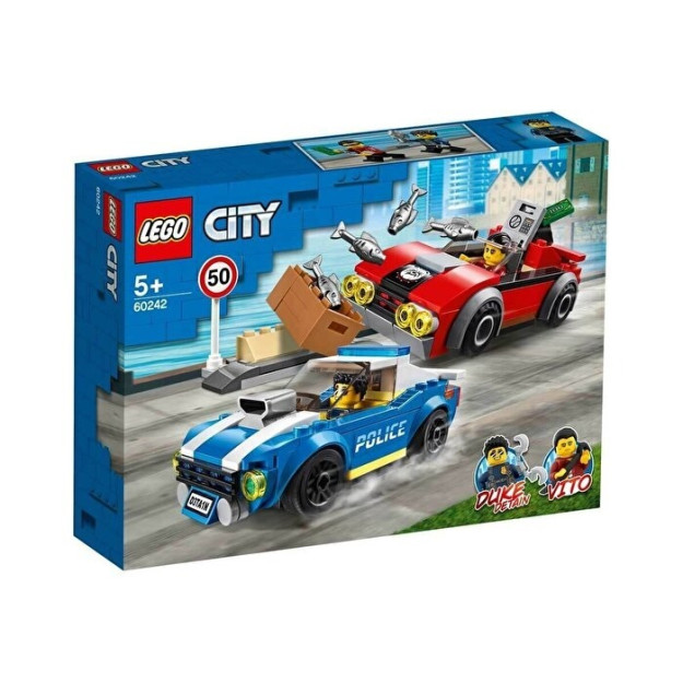 LEGO City Police quruvchisi 60242-magistralda hibsga olingan 10354345-00056
