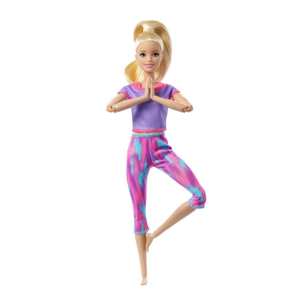 Barbi Infinite Motion Doll gf04 FTG80 naqshli engil taytlar 10354184-00102
