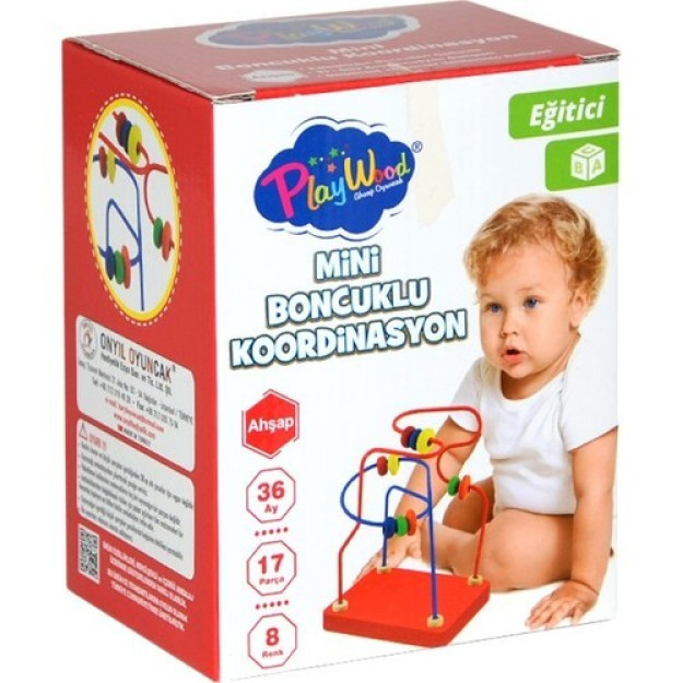 Play Wood yog'och mini boncuklar muvofiqlashtirish 372 10354285-00010