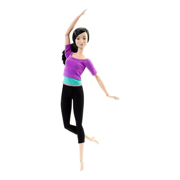 Dhl81 dhl84 külotlu çorapla Barbie Infinite Motion Blonde Black qo'g'irchog'i 10354184-00157