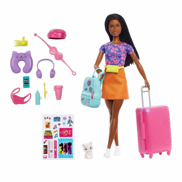 Barbie Bruklin sayohat qo'g'irchog'i va hg55 aksessuarlari 10354184-00165