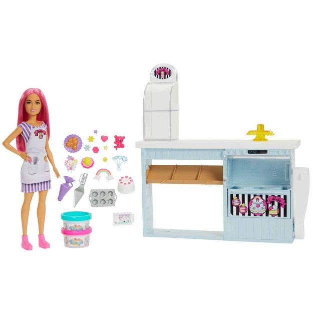 BARBIE'S Cake Shop hgb73 o'yin to'plami 10354184-00169