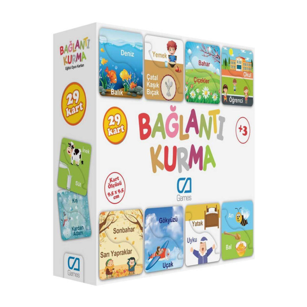 O'yinlar Ulanish Ta'lim O'yin Kartalari 29 Ta Karta 10354408-00012