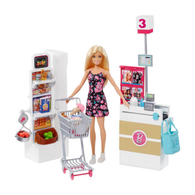 Barbie Super Market frp01 o'yin to'plami 10354184-00057