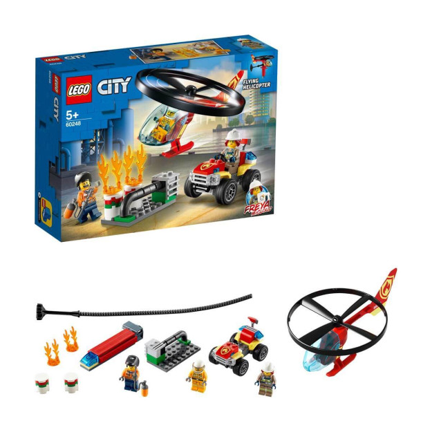 Lego City Пожарный Вертолет Реагирование 60248