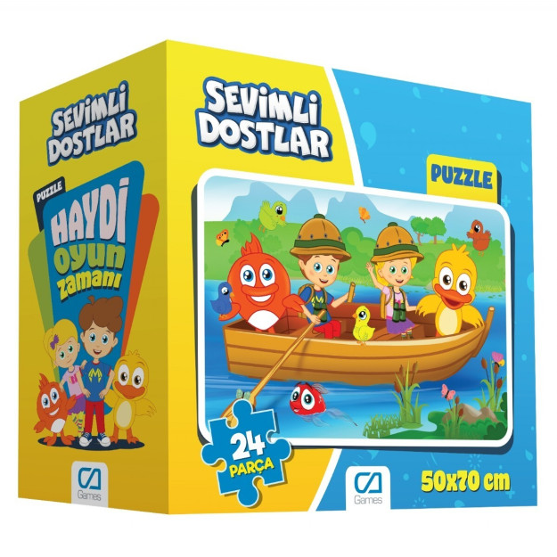 Yoqimli Do'stlar Jumboq O'yinlari 24 Dona 10354408-00004
