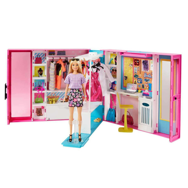 Barbie o'yin to'plami va gbk10 orzu shkafi 10354184-00171