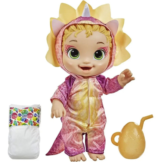 Куклаблондинка Baby Alive Dino Cuties F0933