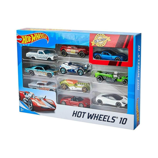 Машинки Hot Wheels Набор Из 10 Штук 54886
