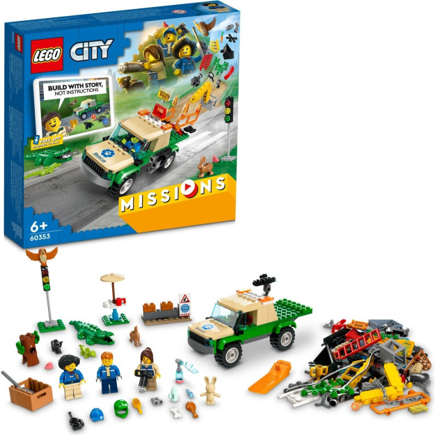 Lego City yovvoyi tabiatni qutqarish missiyalari 60353 10354345-00049