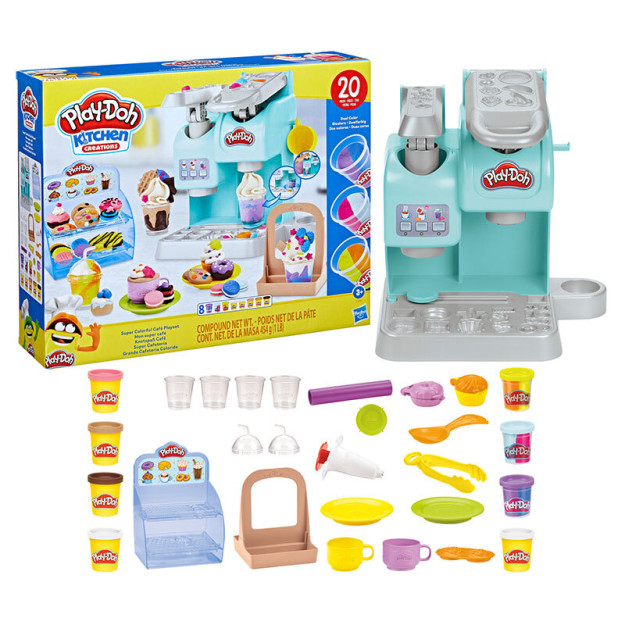 Playdoh super Colorful Cafe f5836 o'yin to'plami 10354189-00049
