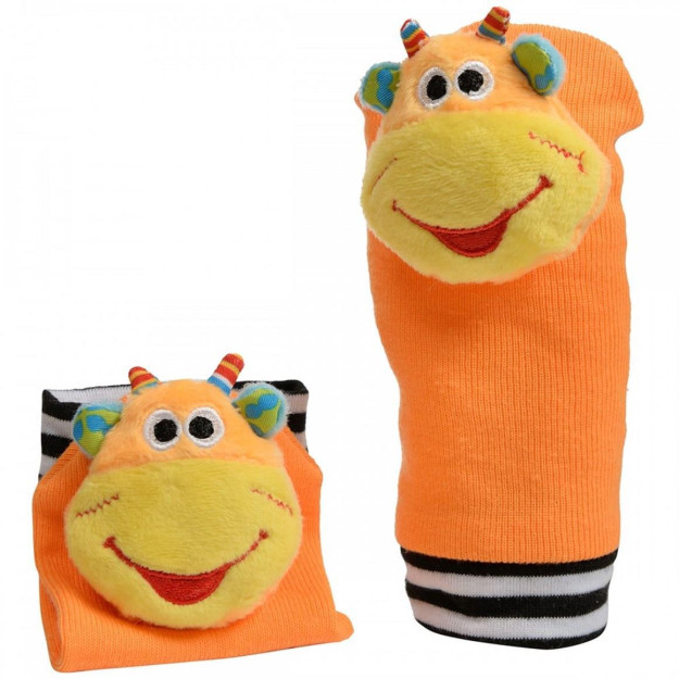 Ботинкипогремушки Bondigo Cow 2Pcs BP2431