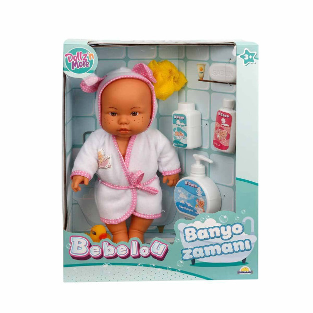 Sunman Bebelou Bath Time Baby 35 См