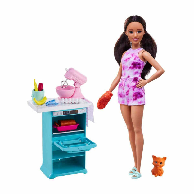 O'yin to'plami Barbie bilan oshxona sarguzashtlari HCD44 HCD43 10354184-00138