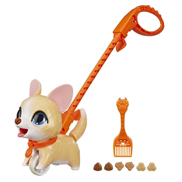 Меховые настоящие прогулочные какашки My Little Friends E8899 E8950
