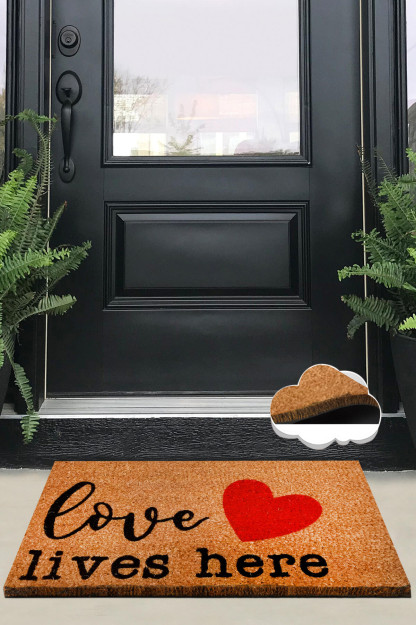 Coco Lives Home Натуральный Коврик Coco Коврик Для Входной Двери Bry