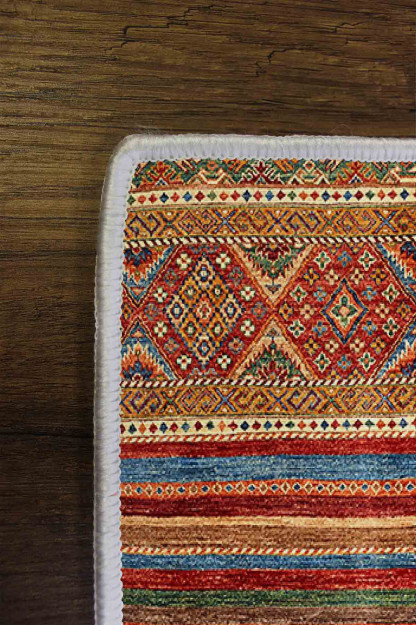 Dekorativ Toymasin Taglik Original Naqshli Jigarrang Rang Maxsus Dizayn Nozik Yuviladigan Gilam 17WOOKECE945