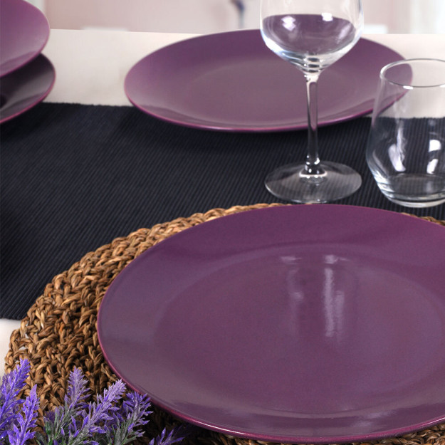 Сервировочная Тарелка Purple Aegean 25 См 6 Штук 498