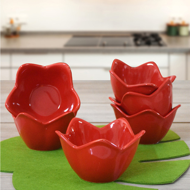Миска Для Закусок Red Lily 12 См 6 Шт