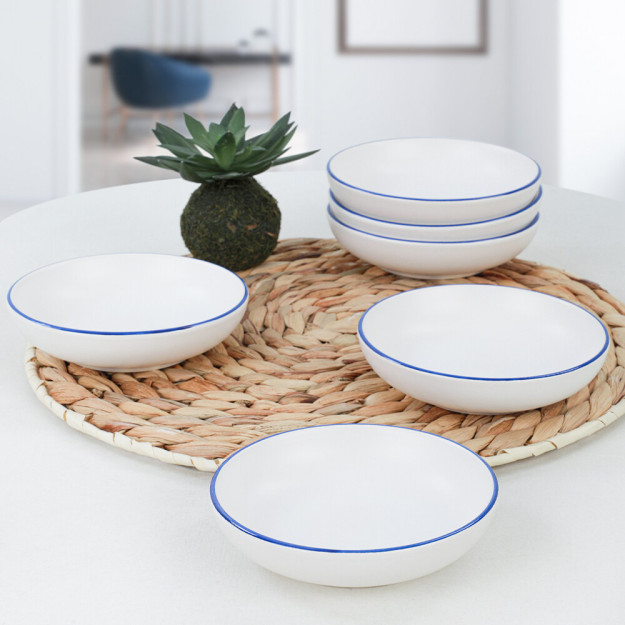 Blue Line Matte White Ring Cookie/Sous Ushlagichi 13 Sm 6 Dona 3ST489006F022A841200MAYD100