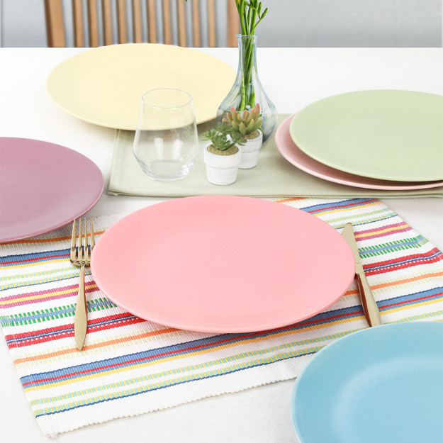Rainbow Soft Matte Aegean xizmat ko'rsatish plitasi 25 sm 6 dona 960/990 3ST040406F17XA000000MAS3T00