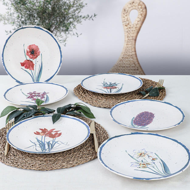 Сервировочная тарелка Anatolian Flowers 25 см 6 шт  20256/61
