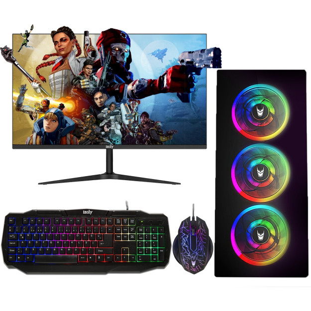 Izoly Spear İ53470 16 Гб 256 Гб Ssd Gt 740 24Дюймовый Игровой Настольный Компьютер С Видеокартой 4 Гб