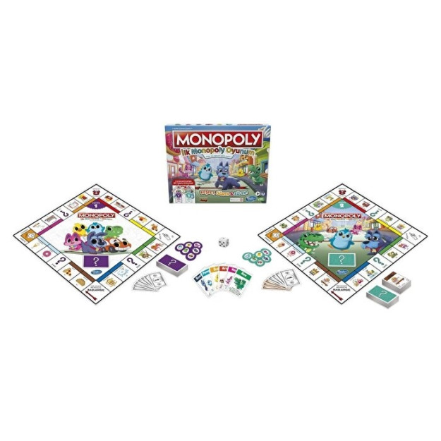 Monopoliya Mening Birinchi Monopoliya O'yinim F4436 10354183-00038