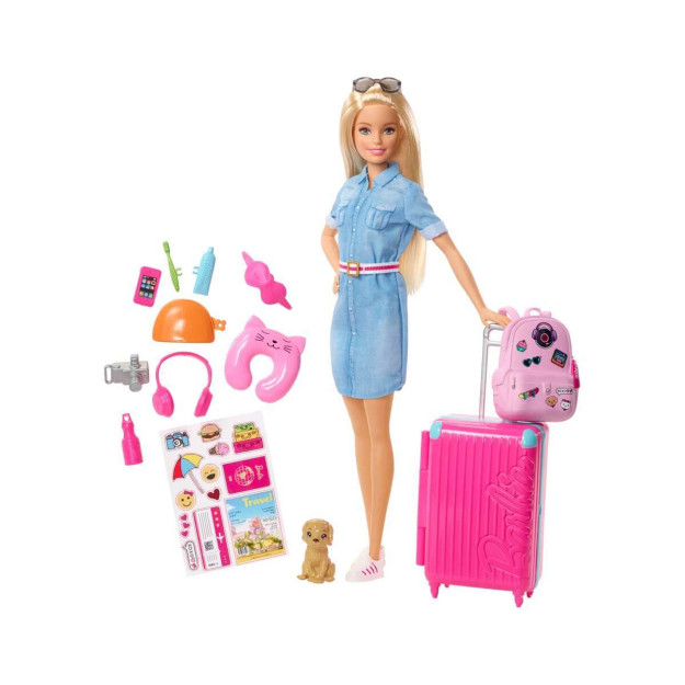 Barbie Sayohat Qo'g'irchog'i Va Aksessuarlari Fwv25 10354184-00114