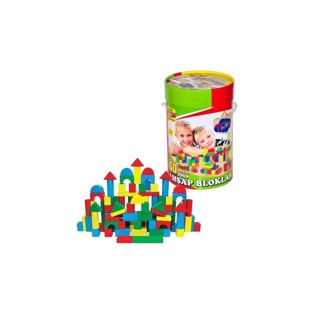 Play Wood Yog'och Kublari 60 Dona 210 Dona 10354366-00010