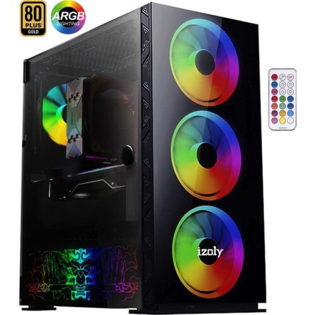 Izoly Perseus Ryzen 5 3600 16 Гб 480 Гб Gt1660s 6 Гб 192 Gddr6 Игровой Пк