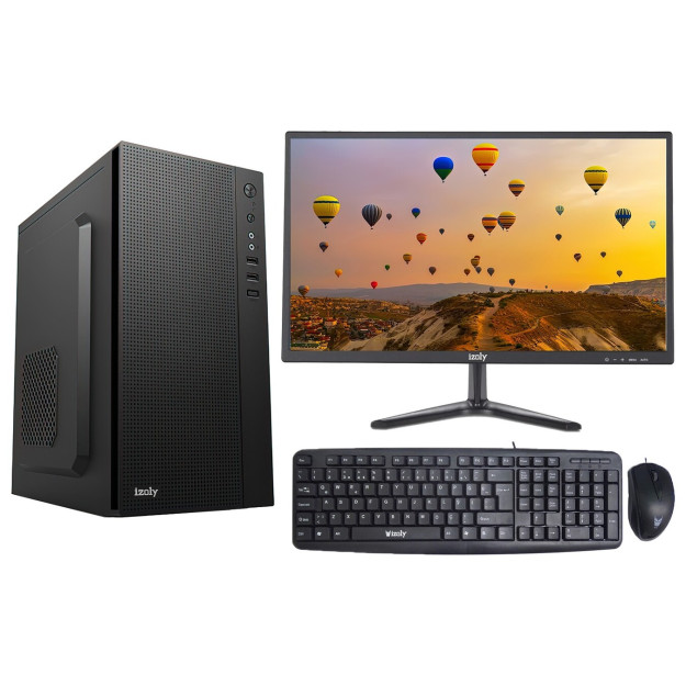 Izoly N5c İ54400 330 Ггц 8 Гб 128 Гб Ssd 19Дюймовый Настольный Компьютер