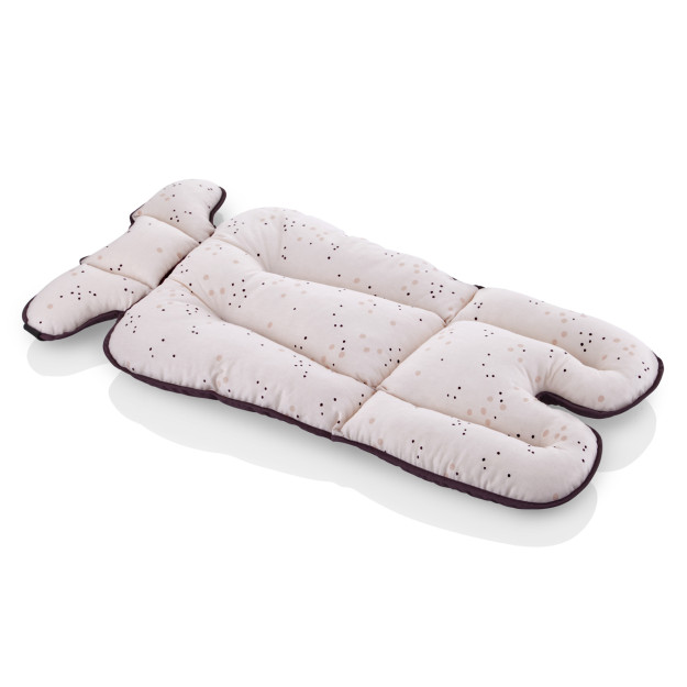 Подушка Для Коляски И Стульчика Babyjem 507 Розовый В Горошек Розовый В Горошек