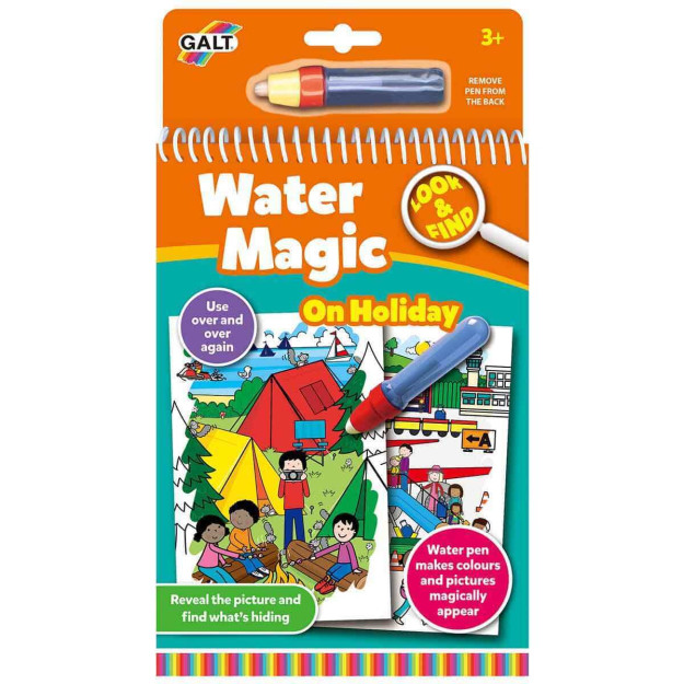 Galt Water Magic Magic Book On Holiday 3 Age+