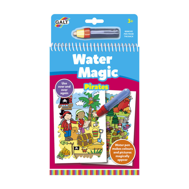Galt Water Magic Magic Book Pirates 3 Age+ 10354300-00037