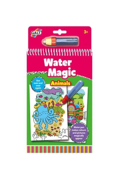 Galt Water Magic Magic Книжка-Раскраска Животные 3 Года+