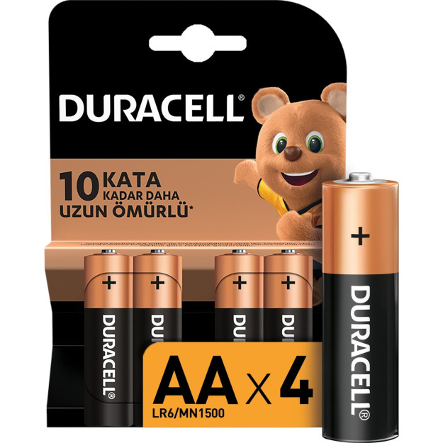Duracell 4lu Aa qalam batareyasi 10354275-00009