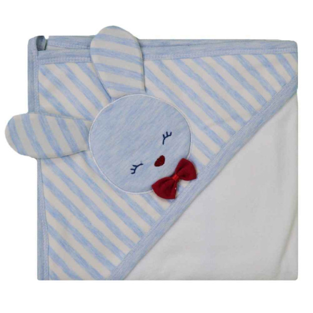 Gaye Bebe Bebek Banyo Havlusu 925 Mavi Mavi 10356071-00053
