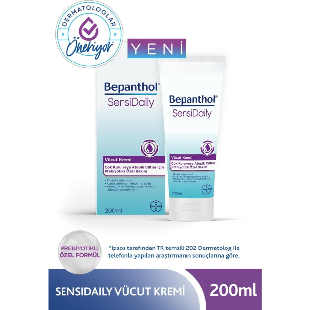 Bepanthol Sensidaily 200ml tana kremi 1042652-000015