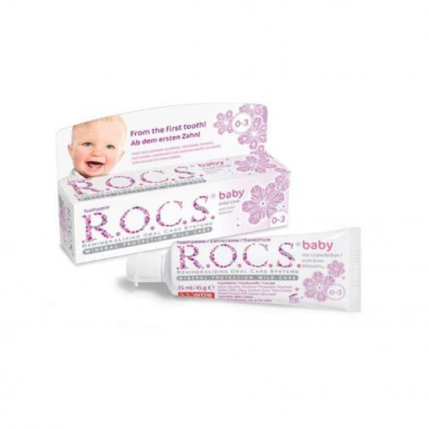 Rocsbaby tish pastasi 35ml yoshi 03 Linden Linden 10356126-00005