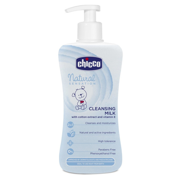 Очищающее Молочко Chicco Natural Sensation 300 Мл