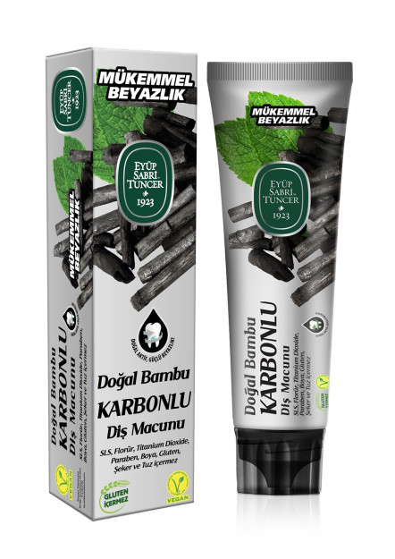 Eyüp Sabri Tuncer 75 Ml Faol Uglerod Bilan Tabiiy Bambuk Tish Pastasi 10356304-00008