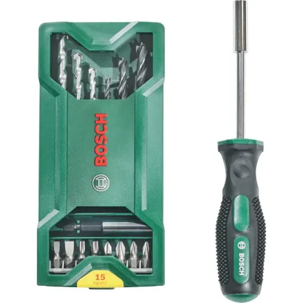 Набор Отверток И Сверл Bosch Line 15+1