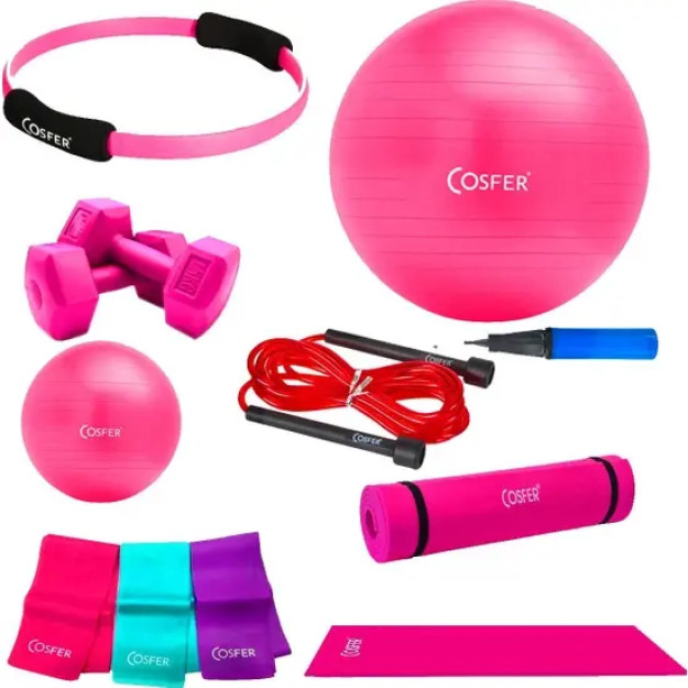 Cosfer CsfTr03 Pilates Uchun 8 Qismli To'plam