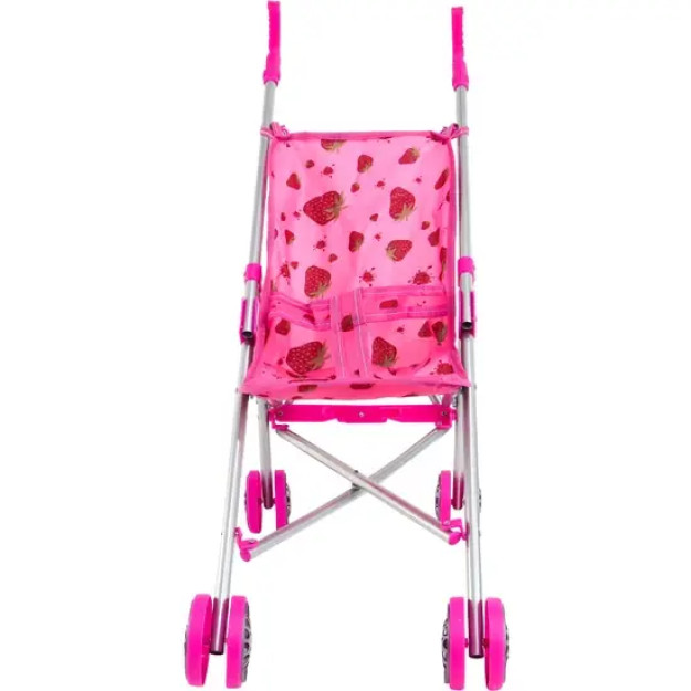 Vardem Metal Stroller Bolalar Uchun Yurish Tayog'i Kulrang Fuşya