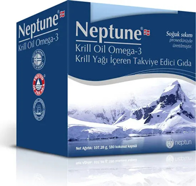 Neptun Krill Oil Omega 3 180 Kapsulasi