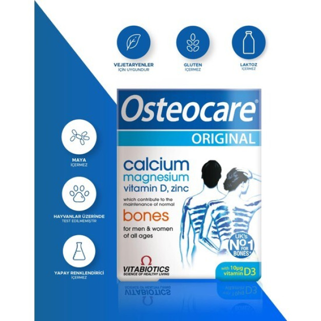 Vitabiotics Osteocare Original Кальций 90 таблеток